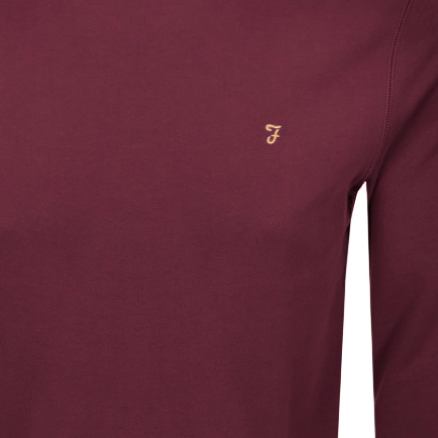 Alternative Image for ProductFarah Vintage Tim Sweatshirt Red3